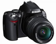 c) Nikon D40 6.1MP Digital SLR Camera Kit with 18-55mm Lens