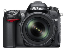 c) D7000 16.2 Megapixel Digital SLR Camera with 18-105mm Lens