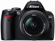 c) Nikon D40 6.1MP Digital SLR Camera Kit with 18-55mm Lens