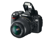 c) Nikon D60 DSLR Camera with 18-55mm f/3.5-5.6G AF-S Nikkor Zoom Lens | 10.2MP DX Sensor | Lightweight & Beginner Friendly DSLR