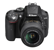 c) Nikon D5300 24.2 MP CMOS Digital SLR Camera with 18-55mm Lens