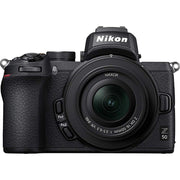 Nikon Z50 DX-Format Mirrorless Camera Body with NIKKOR Z DX 16-50mm Lens