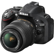 c) Nikon D5200 24.1 MP CMOS Digital SLR with 18-55mm Lens
