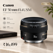 (Demo Unit) Canon EF 50mm f/1.4 USM Standard Prime Lens