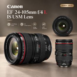 (Demo Unit) Canon EF 24–105mm f/4 L IS USM Lens