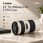 (Demo Unit) Canon EF 70–200mm f/4L USM Lens