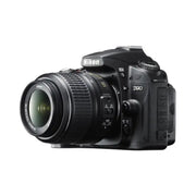 c) D90 12.3MP DX-Format CMOS Digital SLR Camera with 18-105 mm Lens