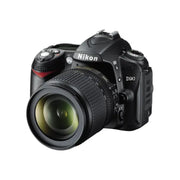c) D90 12.3MP DX-Format CMOS Digital SLR Camera with 18-105 mm Lens