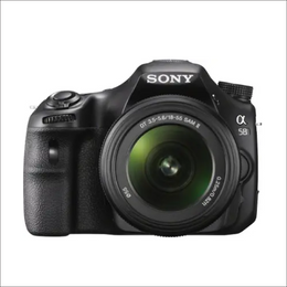 Sony α SLT-A58 Digital Cameras (20.1 MP, 5456 x 3632 Pixels, CMOS, Full HD, 490 g, Black) with Sony 18-55mm lens