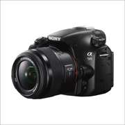 Sony α SLT-A58 Digital Cameras (20.1 MP, 5456 x 3632 Pixels, CMOS, Full HD, 490 g, Black) with Sony 18-55mm lens