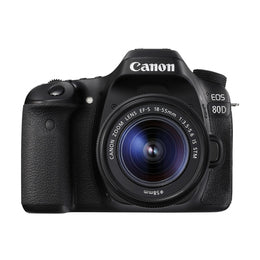 Canon EOS 80D Digital SLR Kit with EF-S 18-135mm USM Lens