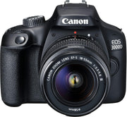 Canon EOS 3000D 18MP Digital SLR Camera (Black) with 18-55mm is II Lens