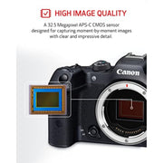 Canon EOS R7 Mirrorless Camera, Hybrid Camera, 32.5 Megapixel with Canon 18-150mm lens