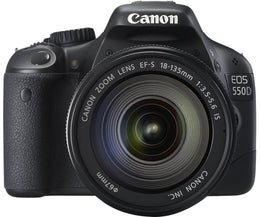 Canon EOS 550D DSLR Camera (Body with EF-S 18-55 mm IS Lens)