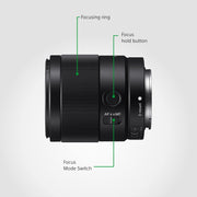 Sony E Mount Sony FE 35mm F1.8 Full-Frame Lens (SEL35F18F) | Standard Prime |Product Photography