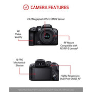EOS R10 Mirrorless Camera with RF-S 18-150mm Lens Kit