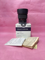 Sigma 56mm F1.4 DC DN Contemporary Lens | APS-C Portrait Prime Lens | Sony E / Fujifilm X / Canon RF / Nikon Z | SK438
