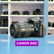 b) Canon EOS 60D DSLR Camera with 18-135mm IS Lens | Versatile Zoom Kit for Photo & Video SK1029