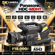 Pre-owned Panasonic HDC-MDH1 Video Camera AS43