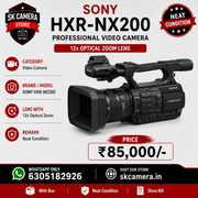 Sony HXR-NX200 Professional 4K Video Camera | 1.0