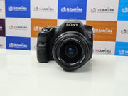 a) Sony Alpha A58 DSLR Camera with 18-55mm Lens | 20.1MP APS-C | Translucent Mirror Technology | Full HD Video | Fast Autofocus