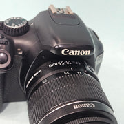 a) Canon EOS 550D DSLR Camera with 18-55mm IS II Lens | 18MP APS-C | Full HD Video | Beginner Friendly DSLR | Lightweight Camera | (Code AB05)
