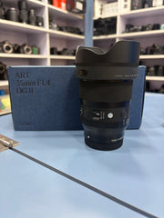 Sigma Art 35mm f/1.4 DG II Art Lens | SK404