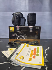 Nikon D3400 DSLR Camera with AF-P DX NIKKOR 18-55mm f/3.5-5.6G VR Lens | 24.2MP DX-Format DSLR | Ideal for Beginners, Travel, Portraits, Family Photography & Everyday Shooting | SK266