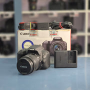 Canon EOS 200D DSLR Camera with EF-S 18-55mm IS STM Lens | Excellent Condition | AS21