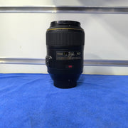 a) Nikon AF-S Micro NIKKOR 105mm f/2.8G IF-ED VR Lens | Professional Macro & Portrait Prime Lens | Nikon F-Mount | (Code: SK162)
