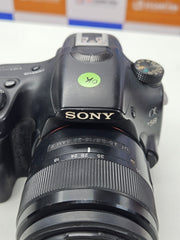 a) Sony Alpha A58 DSLR Camera with 18-55mm Lens | 20.1MP APS-C | Translucent Mirror Technology | Full HD Video | Fast Autofocus
