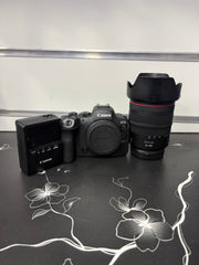 Canon EOS R6 Mark II Mirrorless Camera with RF 24-105mm f/4L IS USM Lens | 24.2MP Full-Frame | 4K 60p | 40 FPS | IBIS | SK367