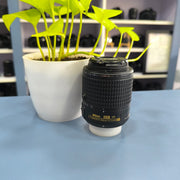 a) Nikon AF-S DX NIKKOR 55-200mm f/4-5.6G ED VR II Lens | Compact Telephoto Zoom Lens for Nikon DX DSLR Cameras | Portrait, Wildlife & Sports Photography | SK170