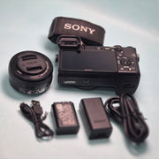 Pre-owned Sony Alpha A6400 + 16-50mm OSS lens AS85