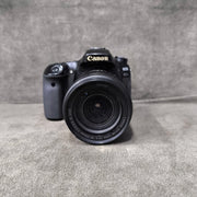 a) Canon EOS 80D with 18-135mm Lens | 24.2MP DSLR Camera Kit with Versatile Zoom Lens | Ideal for Photography, Travel, Vlogging & Video Shooting | SK191