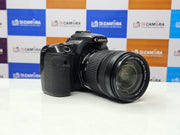 a) Canon EOS 70D DSLR Camera with 18-135mm IS Lens | 20.2MP APS-C Sensor | Dual Pixel Autofocus | Full HD Video | Versatile Zoom Kit | SK1053