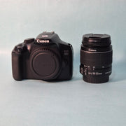 Pre-owned Canon 1300D + EF-S 18-55mm IS II lens AS24