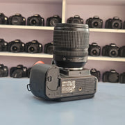 b) Nikon D90 DSLR Camera with 18-105mm VR Lens | 12.3MP | HD Video | Reliable Nikon DX Camera | SK252