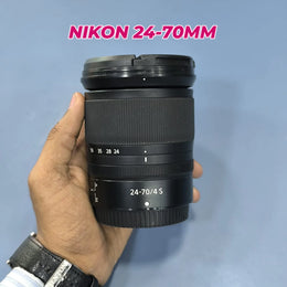 b) Nikon Z Mount 24-70mm f/4 S Standard Zoom Lens – SK1006