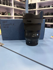 Sigma Art 35mm f/1.4 DG II Art Lens | SK404