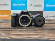a) Canon EOS 200D Mark II DSLR Camera with 18-55mm f/4-5.6 IS STM Lens | 24.1MP APS-C | Dual Pixel Autofocus | 4K Video | Lightweight Vlogging & Photography Camera 📸🔥