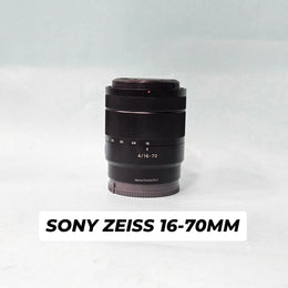 a) Sony Zeiss Vario-Tessar T E 16-70mm f/4 ZA OSS Lens | APS-C E Mount | Constant f/4 Aperture | Premium Zoom Lens | SK1066