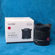 Pre-owned Viltrox AF 20mm F2.8 Z lens AS41