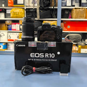 Canon EOS R10 with 18-150mm f/3.5-6.3 IS STM Lens | 24.2MP Hybrid Mirrorless Camera for Photography, 4K Video, Travel & Content Creation | SK216