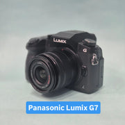 b) Panasonic Lumix G7 with 14-42mm Lens | 4K Mirrorless Camera SK264