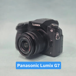 b) Panasonic Lumix G7 with 14-42mm Lens | 4K Mirrorless Camera SK264