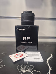 Canon RF 50mm f/1.8 STM Lens Full-Frame Prime Lens for Canon RF-Mount Mirrorless Cameras | Ideal for Portraits, Street Photography, Travel, Low-Light Photography & Everyday Use SK278