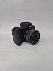 Canon EOS M50 Mark II + EF-M 15-45mm Lens | Perfect for Vlogging & Travel | SK307