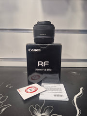 Canon RF 50mm f/1.8 STM Lens Full-Frame Prime Lens for Canon RF-Mount Mirrorless Cameras | Ideal for Portraits, Street Photography, Travel, Low-Light Photography & Everyday Use SK278