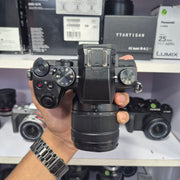 Panasonic Lumix DMC-G85 with G Vario 12-60mm f/3.5-5.6 ASPH Lens | Weather-Sealed 4K Mirrorless Camera for Photography, Travel & Cinematic Video | SK236